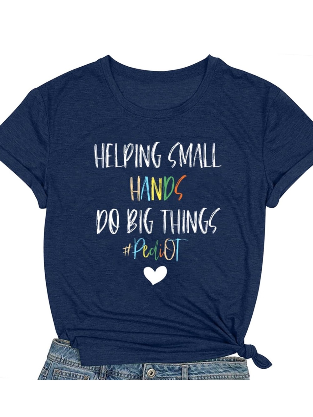 Occupational therapy pediatric Shortsleeve crewneck graphic TShirt size large